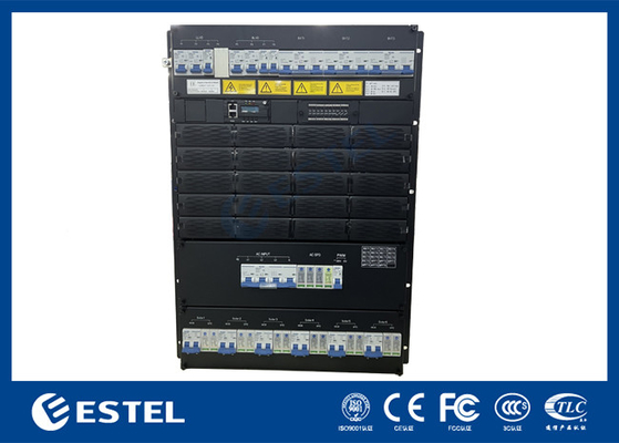48v Cung cấp điện viễn thông Hệ thống điều chỉnh gắn trên kệ điện cho các kệ điện viễn thông với quản lý pin