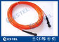 Khung phân phối chuyên nghiệp Multimode / Single Mode Fiber Optic Patch Cord OEM