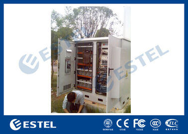 Tủ điện ngoài trời viễn thông tùy chỉnh với hệ thống giám sát môi trường, PDU, hệ thống điện, pin