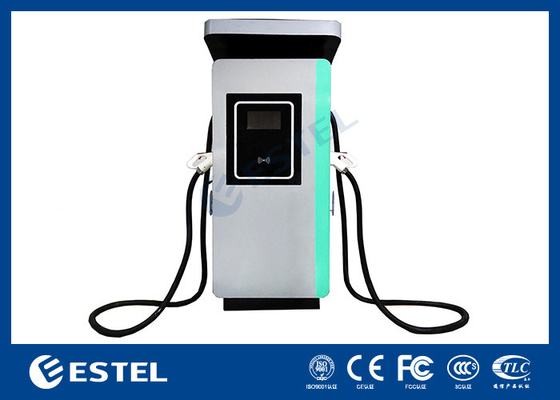 Sân sạc xe điện DC 240kw Điện lực mới xe EV xe sạc với súng kép