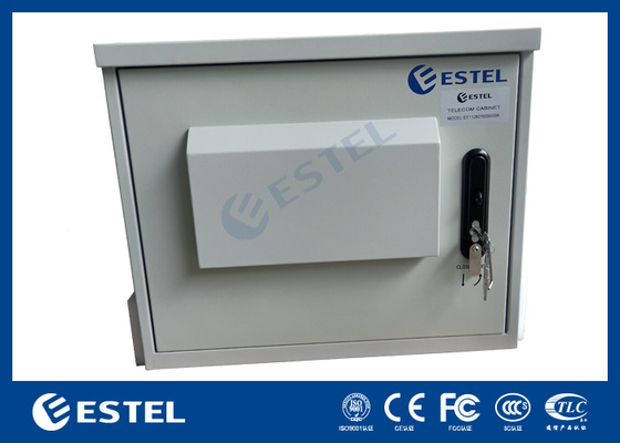 19 inch 9U nội thất kích thước Cabinet Telecom ngoài trời với hai AC220V 50Hz quạt ET6060500A-9U