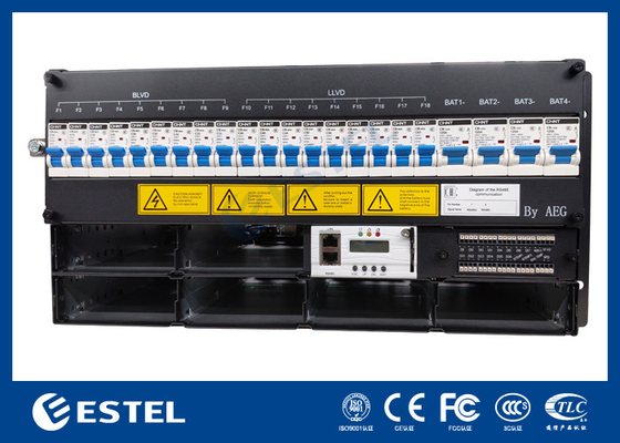 48V Plug-In Frame Power Supply 5U Height 19inch Rack Installation With 6 Rectifier Module