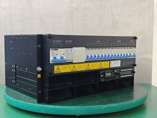 ESTEL ET48300 M5E65A Hệ thống điện tích hợp hoàn hảo cho tủ viễn thông ngoài trời với thiết kế nhỏ gọn và mật độ điện cao