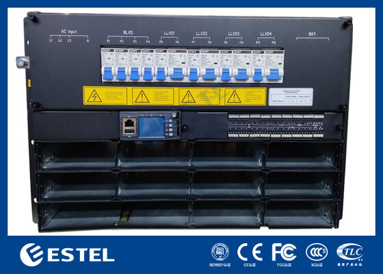 DC48V 7U 36kw Hệ thống chỉnh sửa công nghiệp hỗ trợ Quản lý từ xa RS485