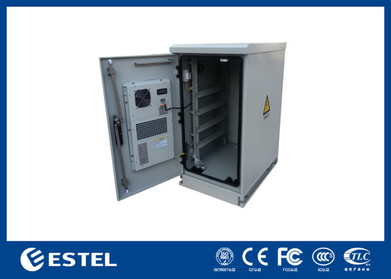 15U Floor Mount Outdoor Equipment Cabinet Logo tùy chỉnh 19 Tủ giá
