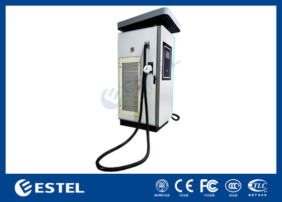 Sân sạc xe điện DC 240kw Điện lực mới xe EV xe sạc với súng kép