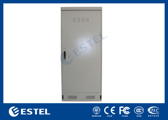40U IP55 Thép nhựa thép thông minh phòng ngoài trời với máy điều hòa 1500W