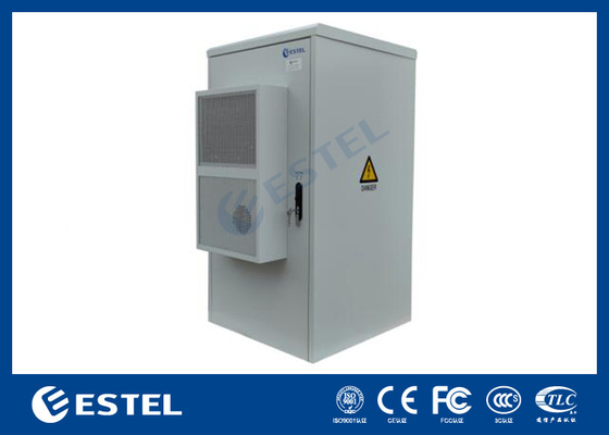 Tủ ngoài trời 19U với kệ pin và ngăn kéo cho hệ thống điều chỉnh 90A