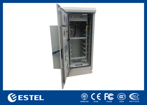 32U IP55 Phòng điện tích hợp ngoài trời với hệ thống phân phối điện và giám sát