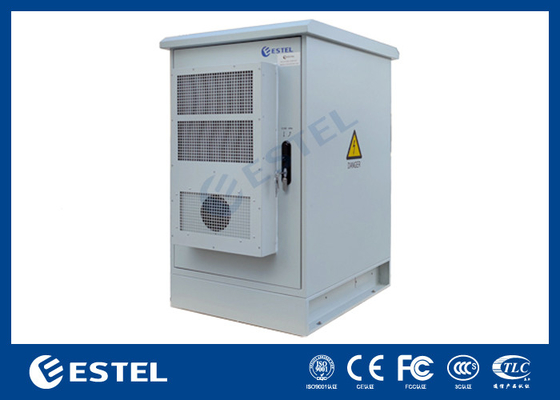 22U Outdoor Telecom Enclosure Weatherproof Electronics Cabinet Thiết kế phân phối điện tùy chỉnh