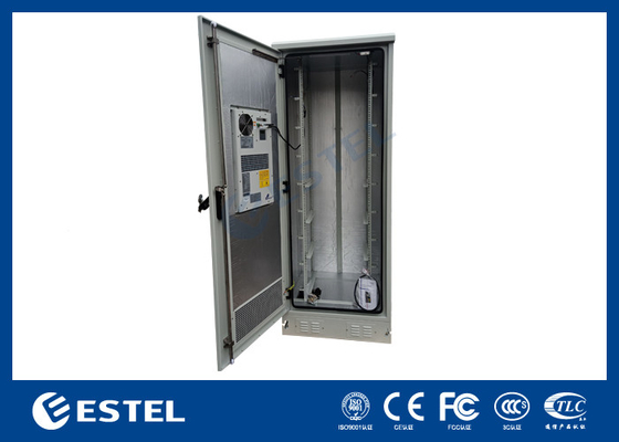 40U điều hòa không khí ngoài trời Cabinet viễn thông vật liệu chống rỉ