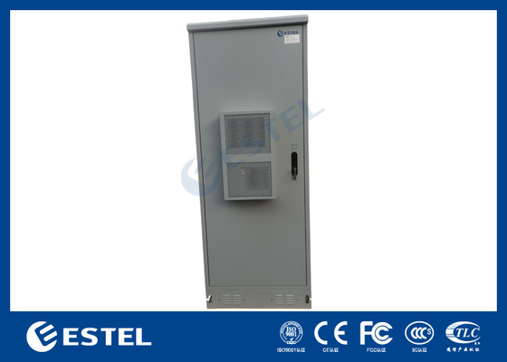 40U Cabinet Telecom ngoài trời với điều hòa không khí làm mát vít thép không gỉ và hạt để tăng khả năng chống ăn mòn