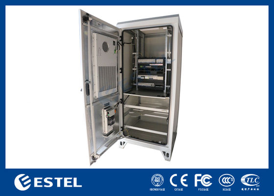 22U IP65 Cabinet Telecom ngoài trời với tính năng chống trộm và chống thời tiết