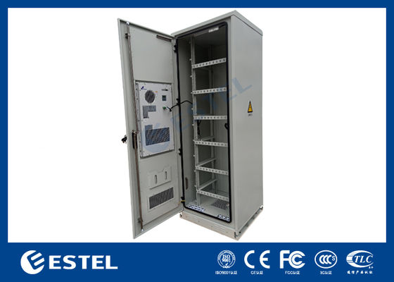 45U Cabinet Telecom ngoài trời với PDU Quản lý năng lượng hiệu suất cao cho viễn thông