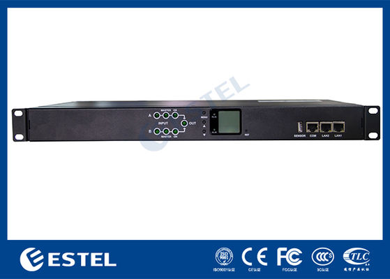 200-240VAC 2x16A Đơn vị PDU rack chuyển đổi hai đầu vào với giám sát bảo vệ KN-1
