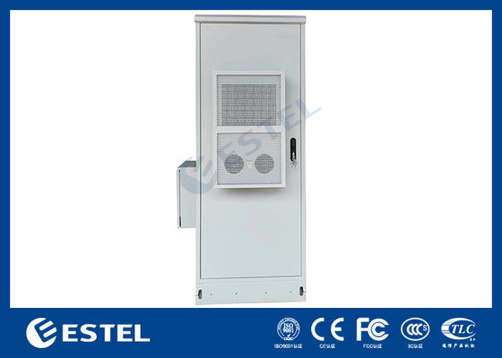 Tủ viễn thông ngoài trời có PDU và hộp bên 40U Cấp bảo vệ IP55 Công suất làm mát 2000W Điện áp đầu vào 220VAC/48VDC