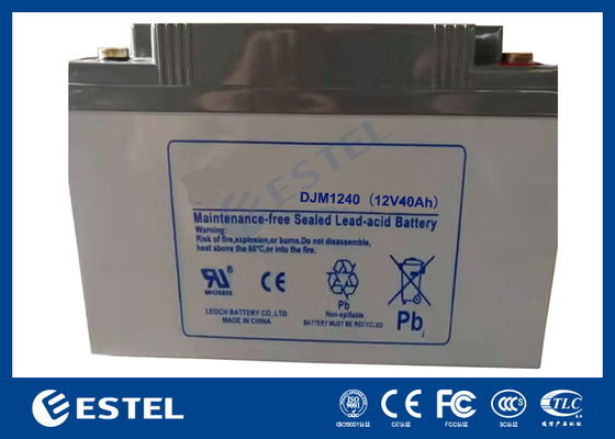 ESTEL DJM1240 12V 40Ah Pin axit chì nhỏ gọn Giải pháp năng lượng đáng tin cậy cho hệ thống viễn thông và dự phòng