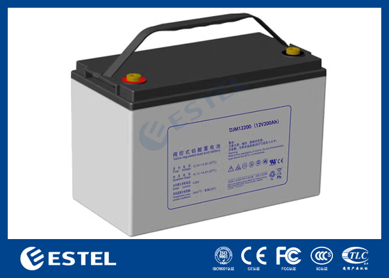 ESTEL DJM12200 Ắc quy axit chì 12V 200Ah Dung lượng cao Giải pháp năng lượng cấp công nghiệp cho Viễn thông và Hệ thống lưu trữ năng lượng