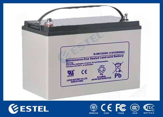 ESTEL DJM12200 Ắc quy axit chì 12V 200Ah Dung lượng cao Giải pháp năng lượng cấp công nghiệp cho Viễn thông và Hệ thống lưu trữ năng lượng