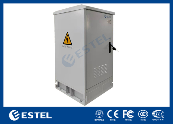 Cabinet Telecom ngoài trời Với hệ thống điện viễn thông 24kW, DC Cải chỉnh nguồn cung cấp điện Cabinet thiết bị viễn thông
