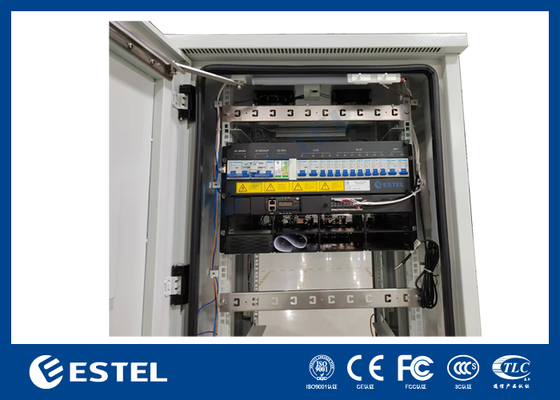 Cabinet Telecom ngoài trời Với hệ thống điện viễn thông 24kW, DC Cải chỉnh nguồn cung cấp điện Cabinet thiết bị viễn thông