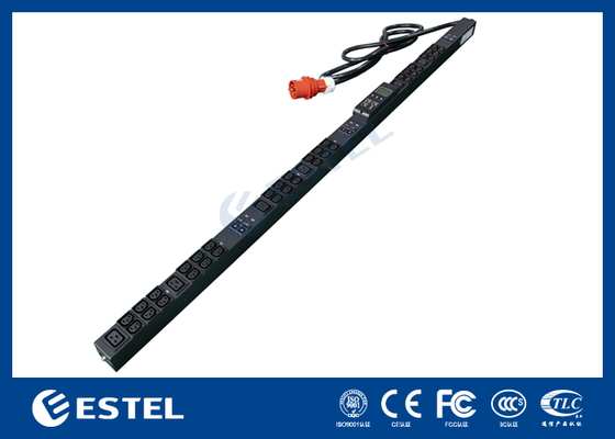 19 ổ cắm, PDU giao thức thông minh, bảo vệ dư thừa, Capacity 16A/250V và thiết kế cắm phẳng cho phân phối điện rack máy chủ đáng tin cậy và an toàn thiết bị.