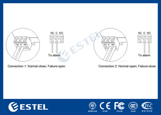 Thiết bị bảo vệ điện áp (SPD) để phân phối điện 40kA Cổng báo động hiện tại điện áp từ xa