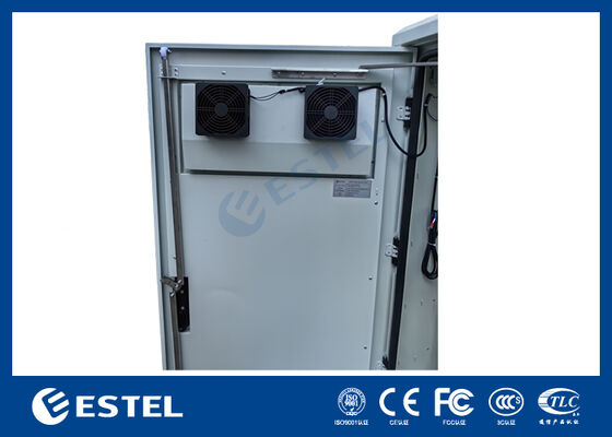 Tủ Rack 19 inch ngoài trời 32U, chuẩn IP65, có quạt làm mát, đèn LED, bảo mật cho Viễn thông và Ứng dụng Công nghiệp