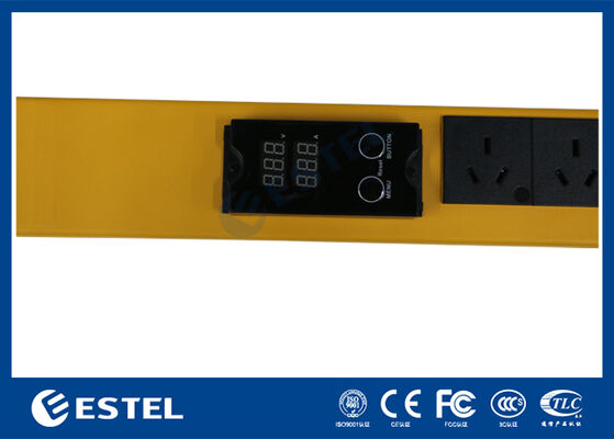 Smart Power Distribution Unit Rack Mount cung cấp quản lý điện với tích hợp điện áp và đồng hồ điện hiện tại để theo dõi chính xác