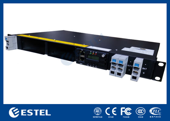 1U Rack Mount Telecom Hệ thống điện DC với phân phối tích hợp và bộ điều khiển thông minh
