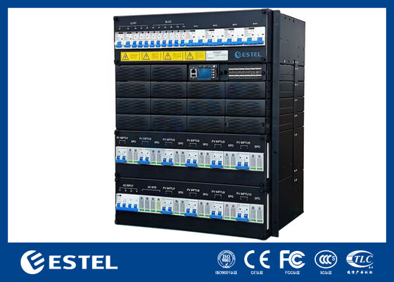 Lõi Nguồn Viễn thông Năng lượng Hybrid 13U với Nguồn Năng lượng Mặt trời PV 30kW và Nguồn Bộ chỉnh lưu 16kW