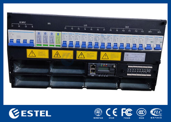 Giải pháp bộ chỉnh lưu viễn thông thông minh công nghiệp 5U AC sang DC48V có Quản lý từ xa