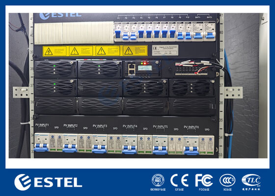 Hệ thống Rectifier Nguồn Lai 12U Hiệu suất cao 96% Giao tiếp RS485