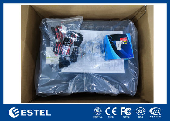 Compact DC Power Distribution System for Telecom Networks and Communication Infrastructure with Integrated MCB Protection SPD and Intelligent Monitoring