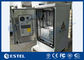 Tủ viễn thông ngoài trời tích hợp bằng thép mạ kẽm Hệ thống làm mát trao đổi nhiệt 120W / K