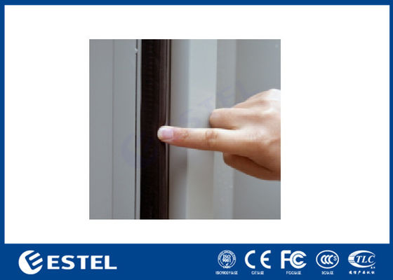 16U Cabinet ngoài trời cho cơ sở hạ tầng viễn thông với điều hòa không khí làm mát