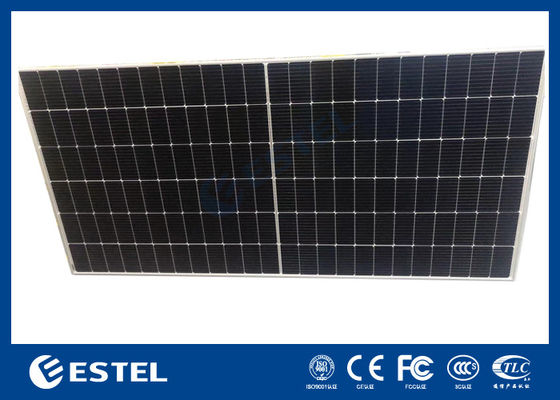 Điện năng lượng cao Mono Half-cut Single Module 450W đến 600W tấm pin mặt trời cho hệ thống điện viễn thông