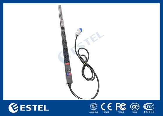 Bộ chia điện 32A 200-240V AC, gắn dọc đảo chiều cho tủ rack PDU C13/C19